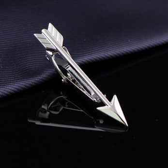 Modalooks-Tie-Bar-Clip-Arrow-Silver