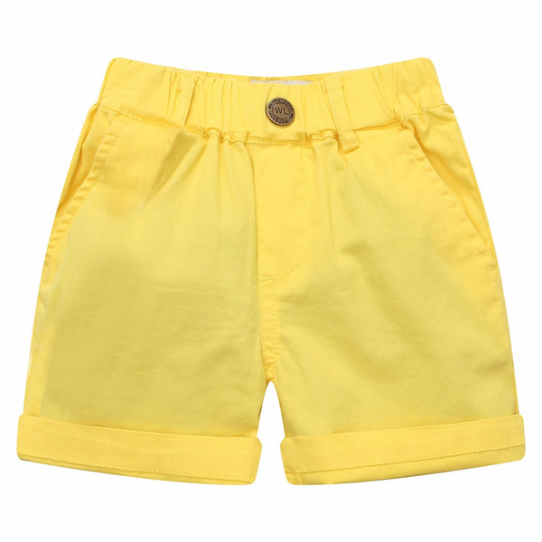 Bambinilooks-Bambini-Kid-Kids-Kidslooks-Modalooks-Shorts-Cotton-Bright-Sun-Yellow-1