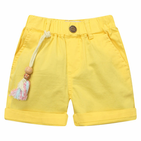 Bambinilooks-Bambini-Kid-Kids-Kidslooks-Modalooks-Shorts-Cotton-Bright-Sun-Yellow