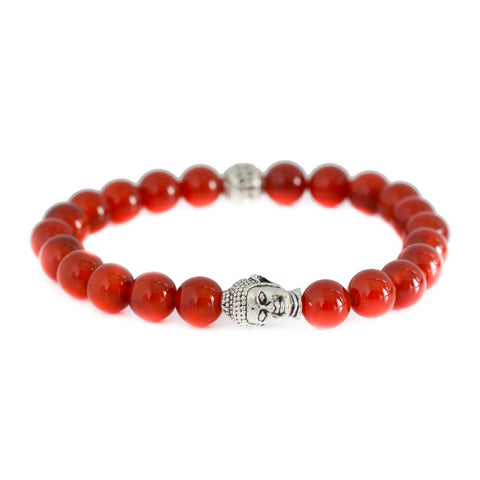 Modalooks-Buddha-8mm-Red-Agate--Beads-Bracelet