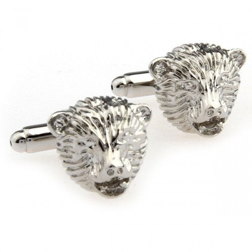 Lion-3D-Silver-Modalooks-Cufflinks-Close-Up
