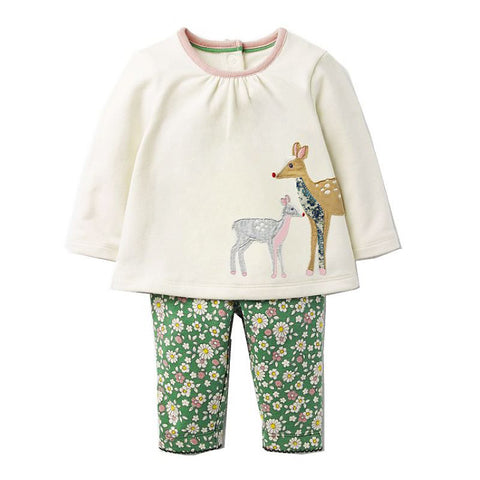 Modalooks-Kidslooks-Bambinilooks-Deer-Set-Pants-Shirt-Cotton-Long-Sleeve