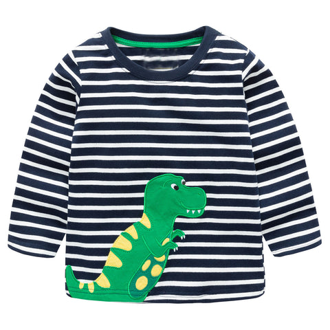 Modalooks-Kidslooks-Bambinilooks-Dinosaur-Long-Sleeve-Shirt-Cotton