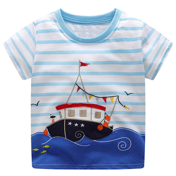 Modalooks-Kidslooks-Bambinilooks-Sailing-Ship-T-Shirt-Cotton-Short-Sleeve-11