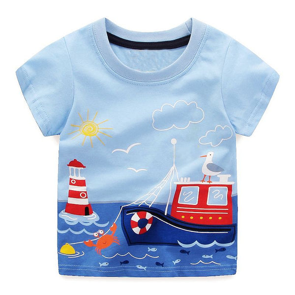 Modalooks-Kidslooks-Bambinilooks-Ship-T-Shirt-Cotton-Short-Sleeve-5