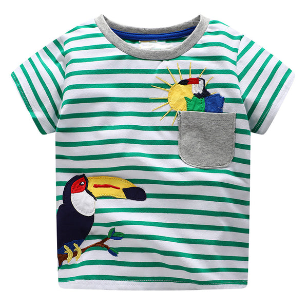 Modalooks-Kidslooks-Bambinilooks-Toucan-T-Shirt-Cotton-Short-Sleeve-12