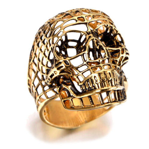 Modalooks-Ring-Men-Male-Plated-Gold-Skull-Spider-Net-Side