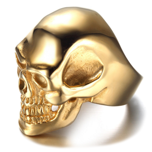 Modalooks-Ring-Men-Male-Plated-Skull-Gold-Side