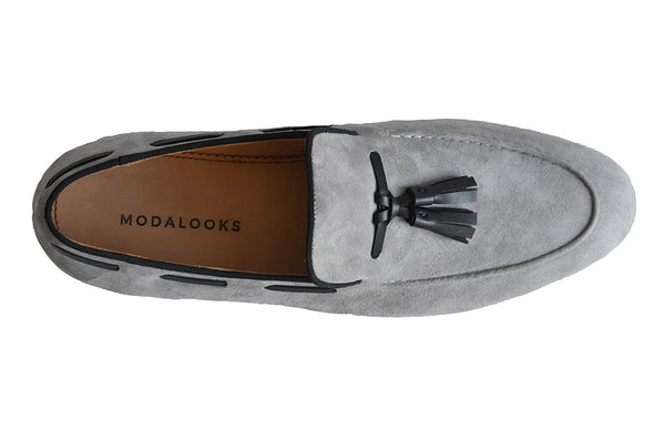 Modalooks-Suede-Goat-Leather-Handmade-Shoes-Loafers-Dapper-Up-View